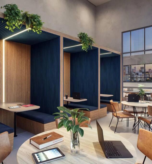 Aeroporto,metro,consulado-studio Arborizado Novo Apartamento *