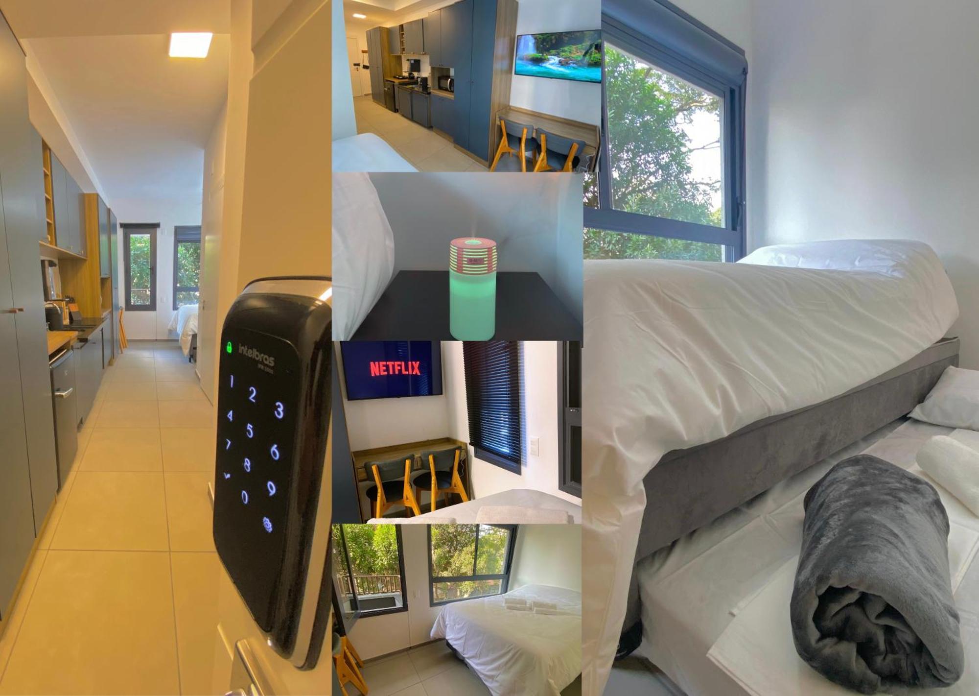 Apartamento Aeroporto,metro,consulado-studio Arborizado Novo *